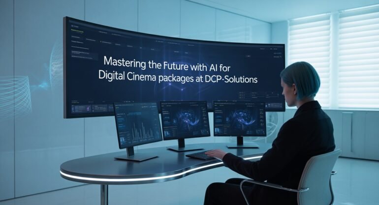 Mastering the future with AI for Digital Cinema Packages at DCP-Solutions