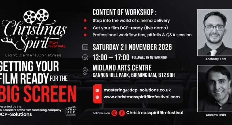 Getting your film ready for the big screen