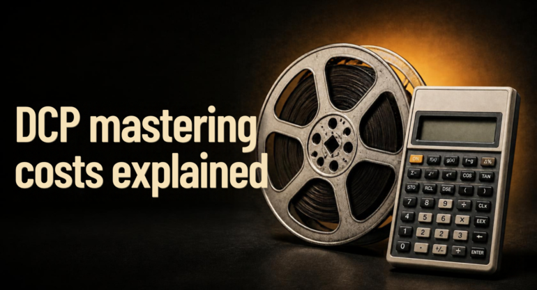 DCP mastering costs explained: what affects the price of your digital cinema package